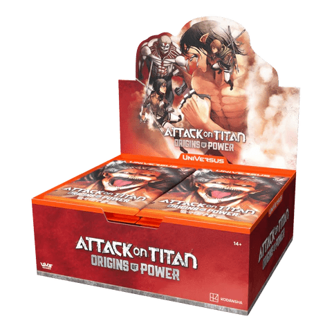 ATTACK ON TITAN ORIGINS OF POWER Booster Box - Awesome Deals Deluxe