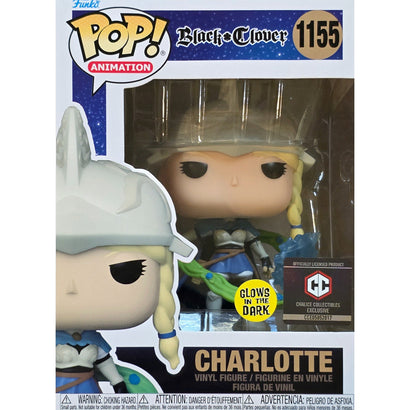 Black Clover - Charlotte (1155) Glows in the Dark - Funko Pop! - Awesome Deals Deluxe