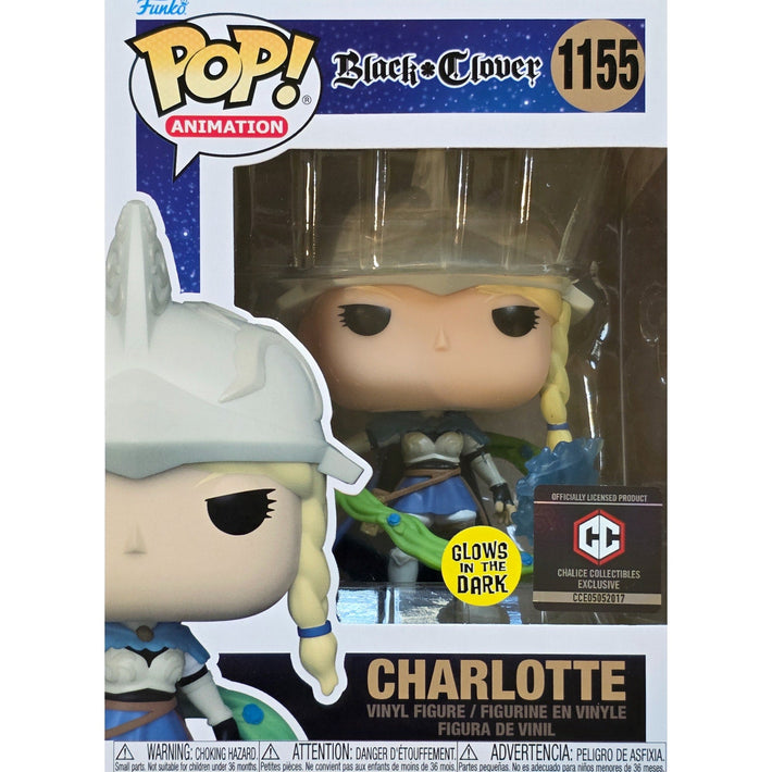 Black Clover - Charlotte (1155) Glows in the Dark - Funko Pop! - Awesome Deals Deluxe