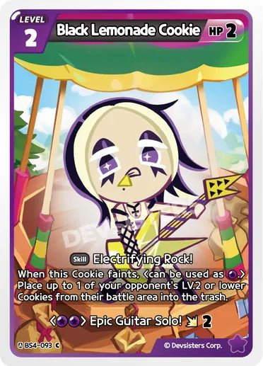 Black Lemonade Cookie - Awesome Deals Deluxe