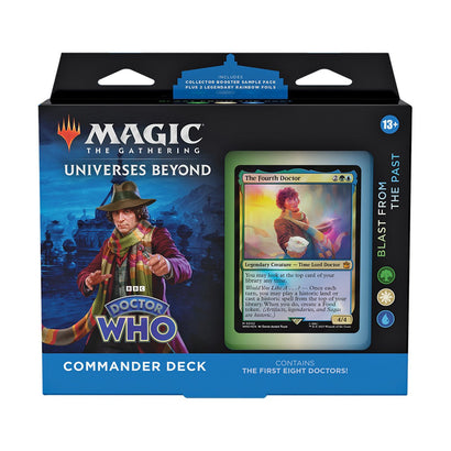 Blast from the Past Deck - Magic The Gathering: Doctor Who Commander Decks - Awesome Deals Deluxe