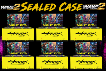 (Wave 2 Pre-Order) CYBERPUNK TCG - Welcome to Night City Booster Box Case