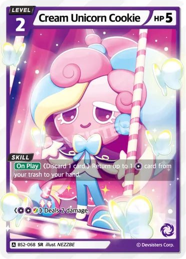 Cream Unicorn Cookie (SR) - Awesome Deals Deluxe