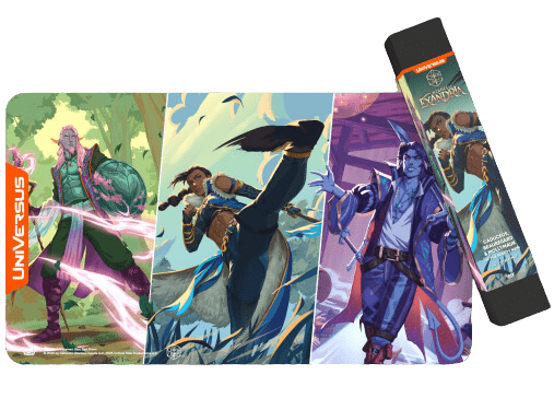 CRITICAL ROLE: HEROES OF EXANDRIA CADUCEUS, BEAUREGARD, MOLLYMAUK PLAYMAT - Awesome Deals Deluxe