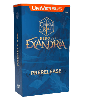 CRITICAL ROLE: HEROES OF EXANDRIA PRERELEASE EVENT KIT - Awesome Deals Deluxe