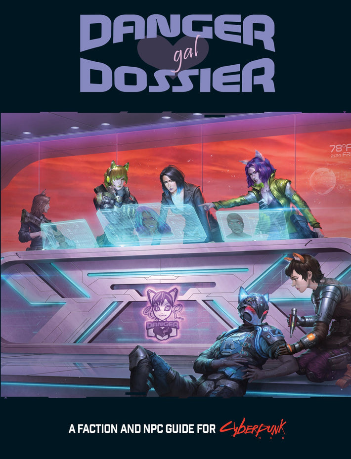 Cyberpunk RED: Danger Gal Dossier - Awesome Deals Deluxe