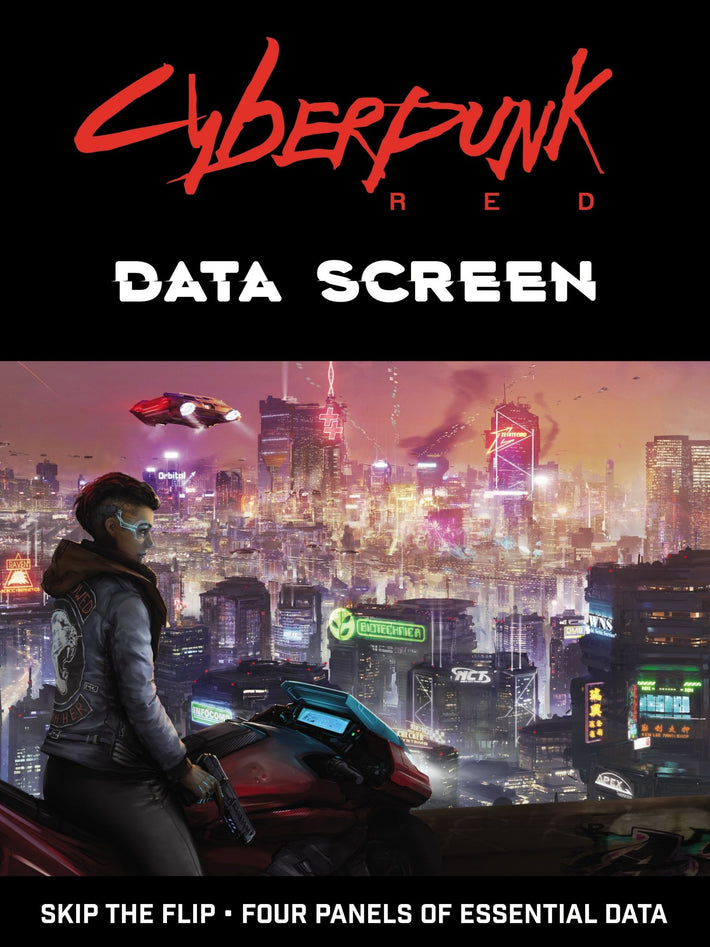 Cyberpunk RED Data Screen - Awesome Deals Deluxe