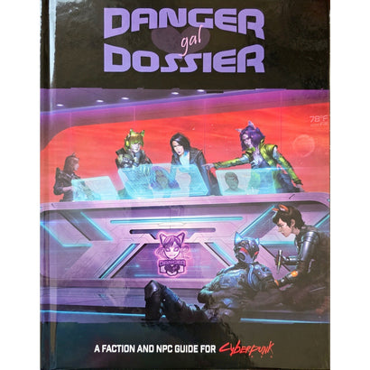 Danger Gal Dossier - Cyberpunk Red RPG - Awesome Deals Deluxe