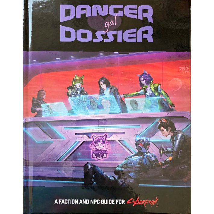 Danger Gal Dossier - Cyberpunk Red RPG - Awesome Deals Deluxe