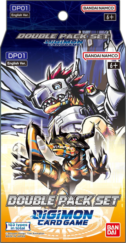 Digimon Card Game: Double Pack Set Volume 1 (DP01) - Awesome Deals Deluxe