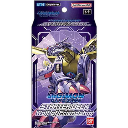 Digimon Card Game: Wolf of Friendship Starter Deck ST - 16 - Awesome Deals Deluxe