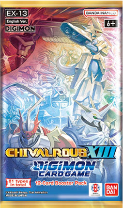 Digimon - Extra Booster Chivalrous XIII - Booster Pack (EX-13) - Awesome Deals Deluxe