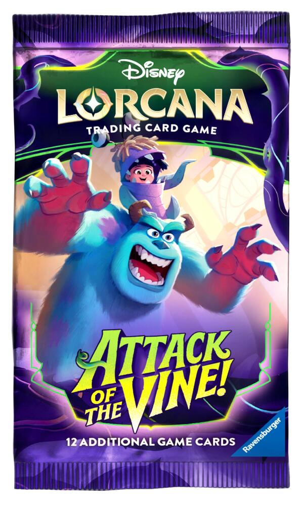 Disney Lorcana - Attack of the Vine! Booster Pack - Awesome Deals Deluxe
