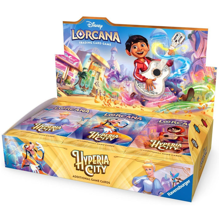 Disney Lorcana - Hyperia City Booster Box - Awesome Deals Deluxe