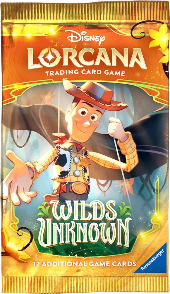 Disney Lorcana: Wilds Unknown Booster Pack - Wilds Unknown (12) - Awesome Deals Deluxe