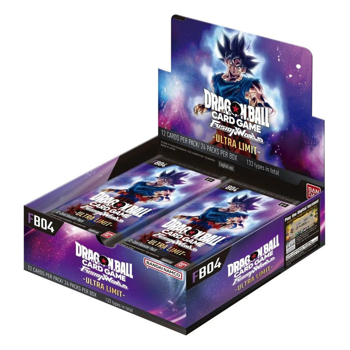 Dragon Ball Super Card Game: Fusion World – Ultra Limit Booster Box (FB04) - Awesome Deals Deluxe