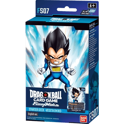 Dragon Ball Super Card Game: Fusion World - Vegeta (Mini) Starter Deck (FS07) - Awesome Deals Deluxe