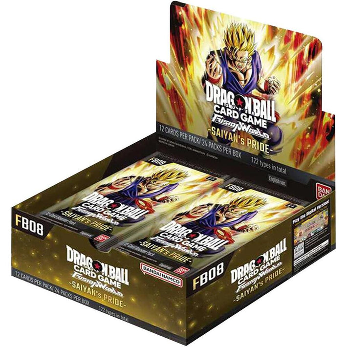Dragon Ball Super Fusion World: Saiyan`s Pride Booster Box (FB08) - Awesome Deals Deluxe