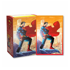 Dragon Shield Sleeves: Standard Brushed Art - Superman Series - Awesome Deals Deluxe