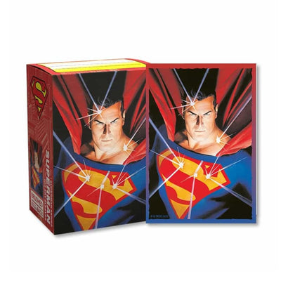Dragon Shield Sleeves: Standard Brushed Art - Superman Series - Awesome Deals Deluxe