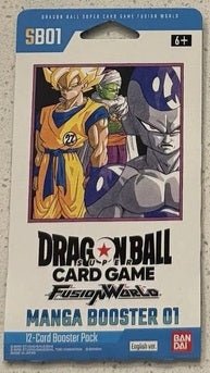 Dragonball Super Card Game: Fusion World Manga Booster 01 Sleeved Booster Pack SB01 - Awesome Deals Deluxe