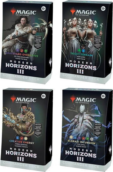 Tricky Terrain Deck - Magic The Gathering: Modern Horizons 3 Commander Decks - Awesome Deals Deluxe