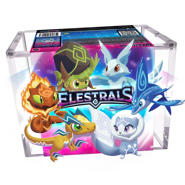 Elestrals - Acrylic Booster Box Display Case - Awesome Deals Deluxe