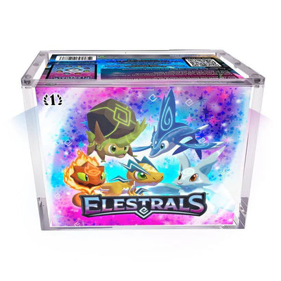 Elestrals - Acrylic Booster Box Display Case - Awesome Deals Deluxe
