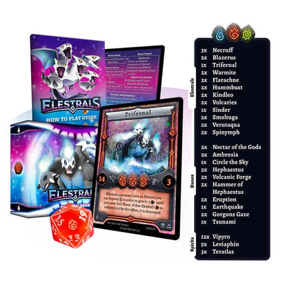 Elestrals - Base Set Trifernal Starter Deck - 1st Edition - Awesome Deals Deluxe