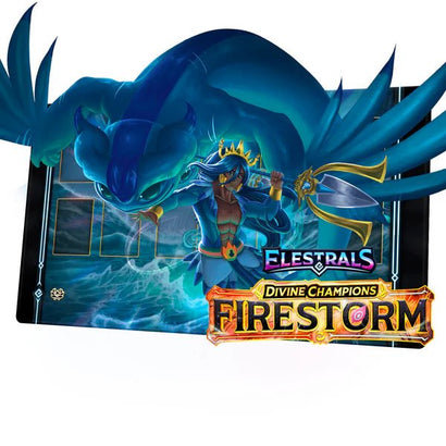 Elestrals - Firestorm Majesea Champion of Poseidon Playmat - Awesome Deals Deluxe