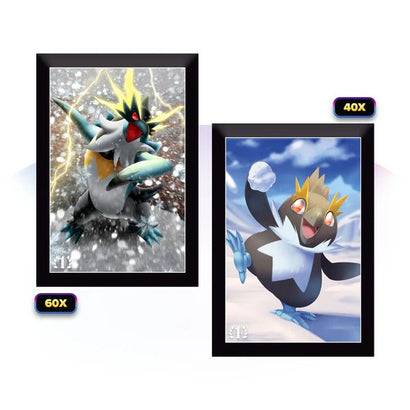 Elestrals - Frostfall Emperowatt Card Sleeves - Awesome Deals Deluxe