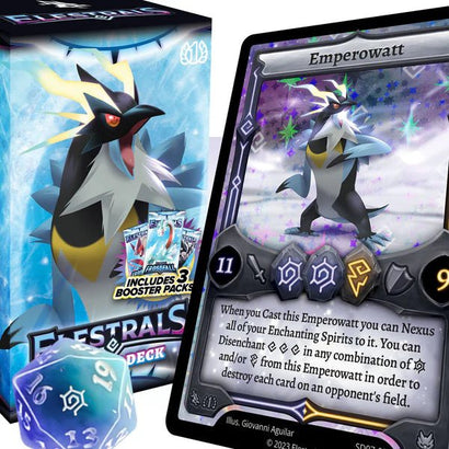 Elestrals - Frostfall Emperowatt Starter Deck - Awesome Deals Deluxe