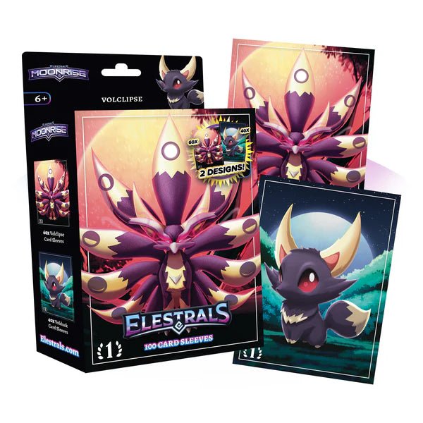 Elestrals - Moonrise Volclipse Card Sleeves - Awesome Deals Deluxe