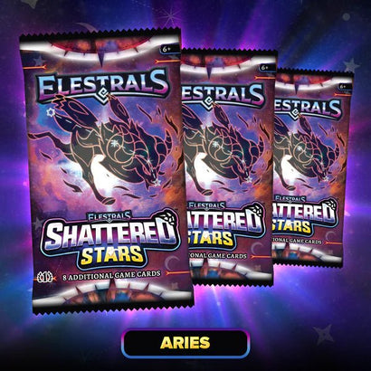 Elestrals - Shattered Stars Aries Fire Bundle (3 Packs) - Awesome Deals Deluxe