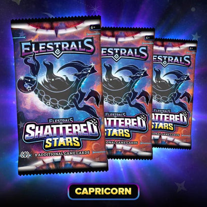 Elestrals - Shattered Stars Capricorn Water Bundle (3 Packs) - Awesome Deals Deluxe