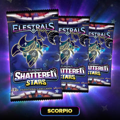 Elestrals - Shattered Stars Scorpio Thunder Bundle (3 Packs) - Awesome Deals Deluxe