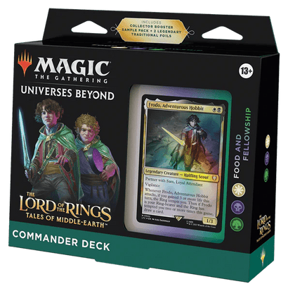 Food And Fellowship Deck - Magic: The Gathering - Lord of the Rings Tales of Middle Earth Commander Decks - Awesome Deals Deluxe