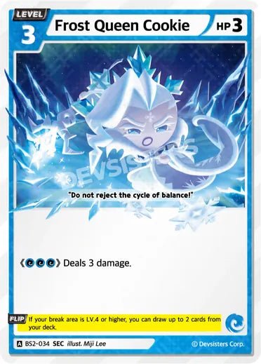 Frost Queen Cookie (SR) - Awesome Deals Deluxe