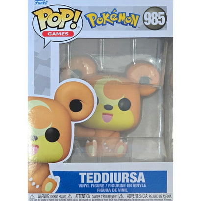 Pokemon - Teddiursa (985) - Funko Pop! - Awesome Deals Deluxe