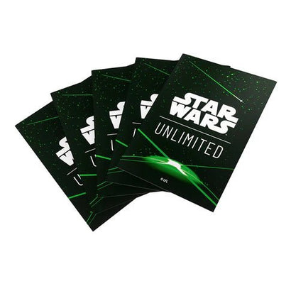 Gamegenic Star Wars: Unlimited Art Sleeves - Card Back Green - Awesome Deals Deluxe