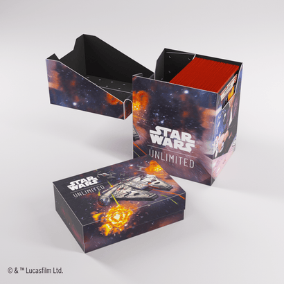 Gamegenic STAR WARS : Unlimited Soft Crate Han Solo / Millenium Falcon - Awesome Deals Deluxe