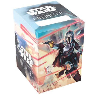 Gamegenic Star Wars: Unlimited Soft Crate - Mandalorian / Moff Gideon - Awesome Deals Deluxe