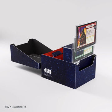 Gamegenic Star Wars: Unlimited Twin Suns Soft Crate - Card Back Blue - Awesome Deals Deluxe
