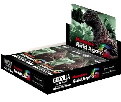 Godzilla Card Game: Monsters Raid Again Booster Box [BP02] - Awesome Deals Deluxe