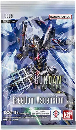 Gundam TCG - Freedom Ascension Booster Pack (GD05) - Awesome Deals Deluxe