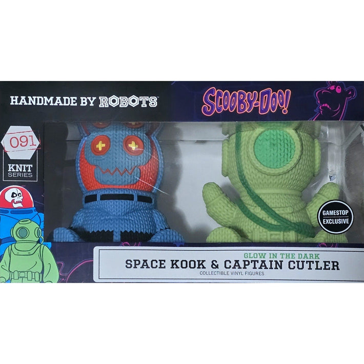 Space Kook & Captain Cutler (Glow in the Dark) - Handmade by Robots - Awesome Deals Deluxe