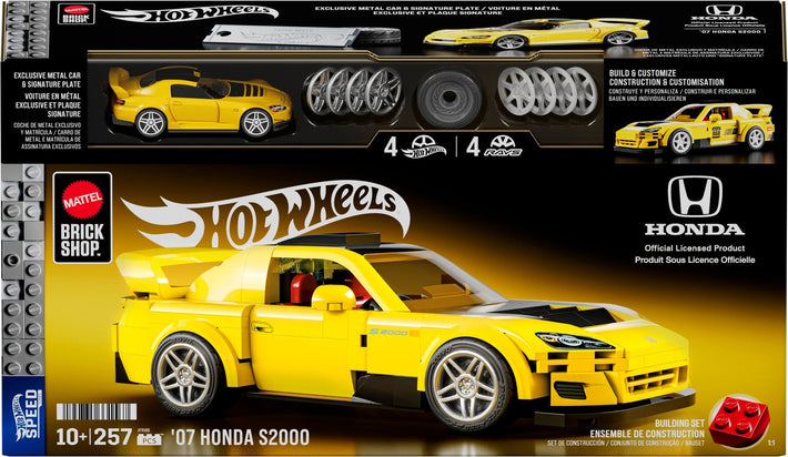Hot Wheels Mattel Brick Shop Speed Series - Honda - Awesome Deals Deluxe