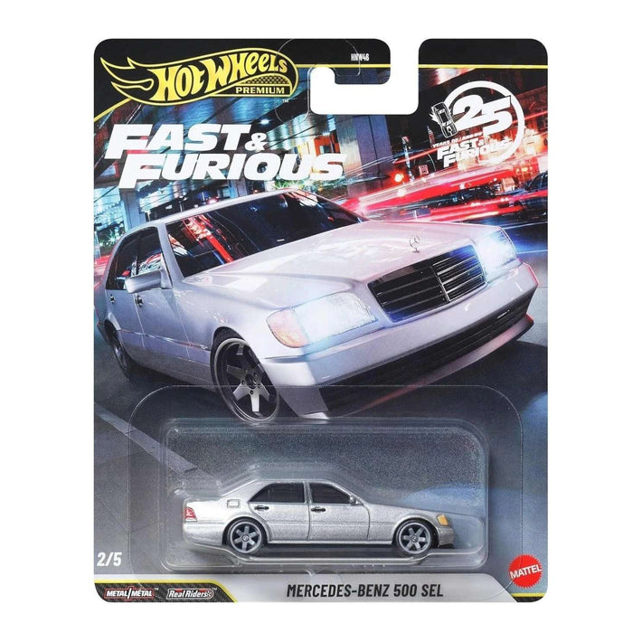 Hot Wheels Premium 1:64 Fast & Furious Collector Cars - Awesome Deals Deluxe