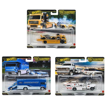 Hot Wheels Premium 1:64 Team Transport Diecast Cars - Awesome Deals Deluxe