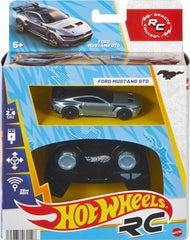 Hot Wheels RC 1:64 Ford Mustang GTD - Battery - Powered Remote - Control Toy Car - Awesome Deals Deluxe